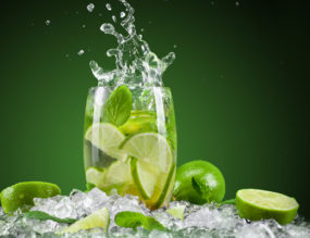 Fresh Lime With Soda Or Water Please