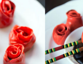 Wow Your Partner with a Rose Shaped Chocolate Momo