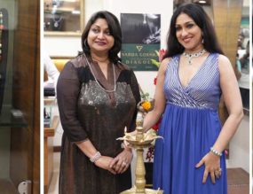 Rituparna Sengupta unveils the Varda Goenka - Diagold Collection