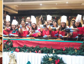 The Oberoi Grand Kolkata’s Cake Mixing Brings Early Christmas Cheer